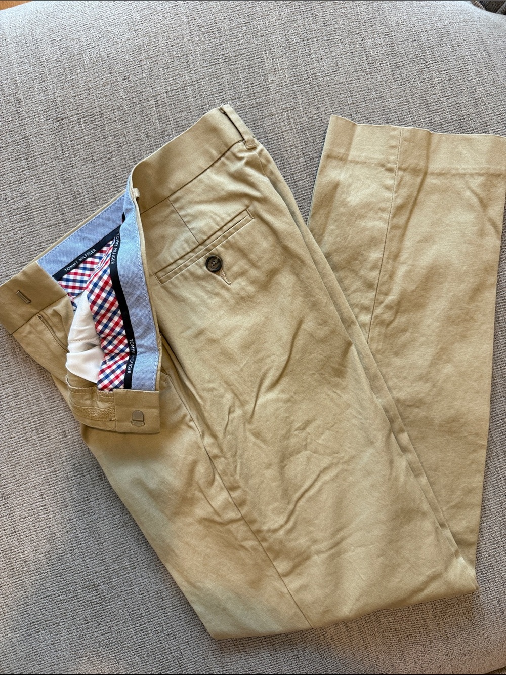 Tommy Hilfiger Kids Tan Chino Pants